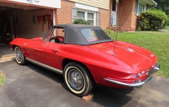 `64 Chevrolet Corvette Sting Ray Convertible: A Great “Driver”!