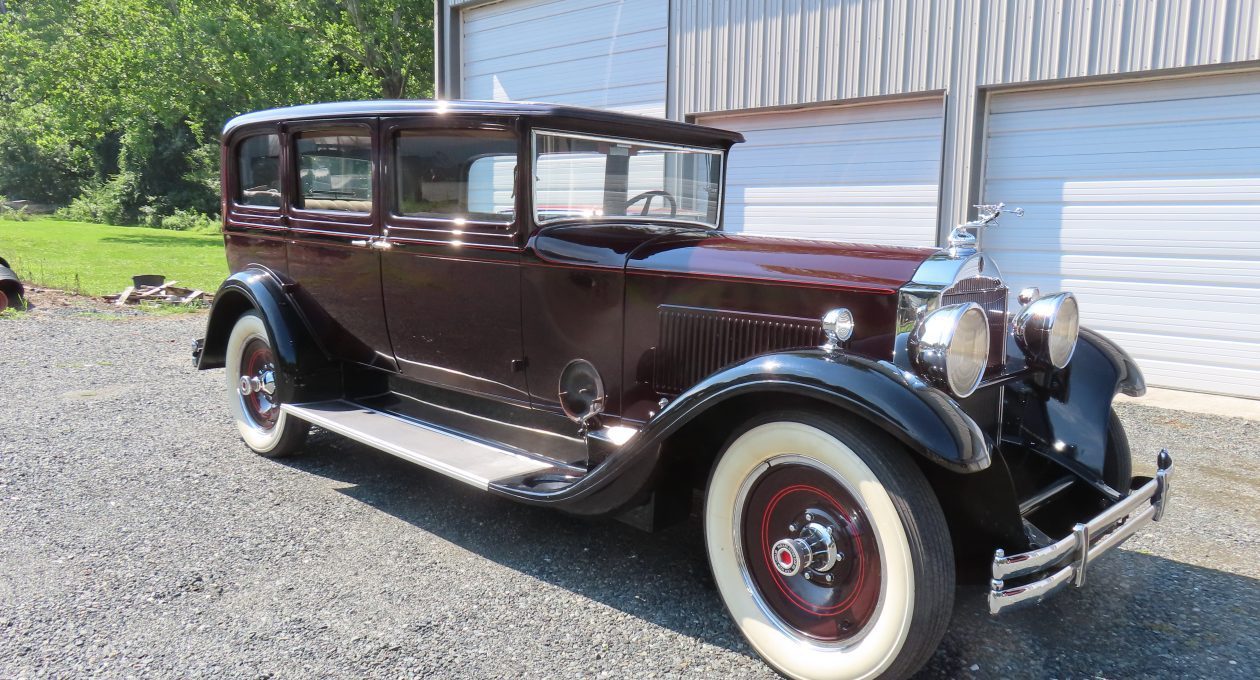 `30 Packard Model 733 Standard Eight Four-Door Sedan: A Stately Depression Era Car for the Affluent!