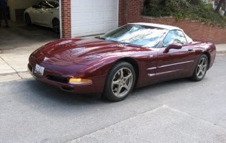 `03 Chevrolet Corvette Convertible 50th Anniversary Edition: A Ruby Red Beauty!